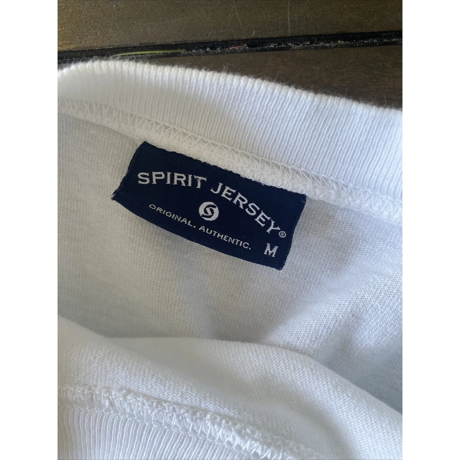 Spirit Jersey Mermaid Shirt Womens Medium Oversized Relax Graphic Long Sleeve - Image 6