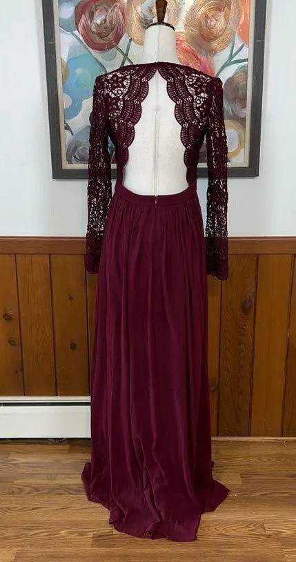 Gorgeous New Lulu’s Awaken My Love Open Back Gown! - Image 6