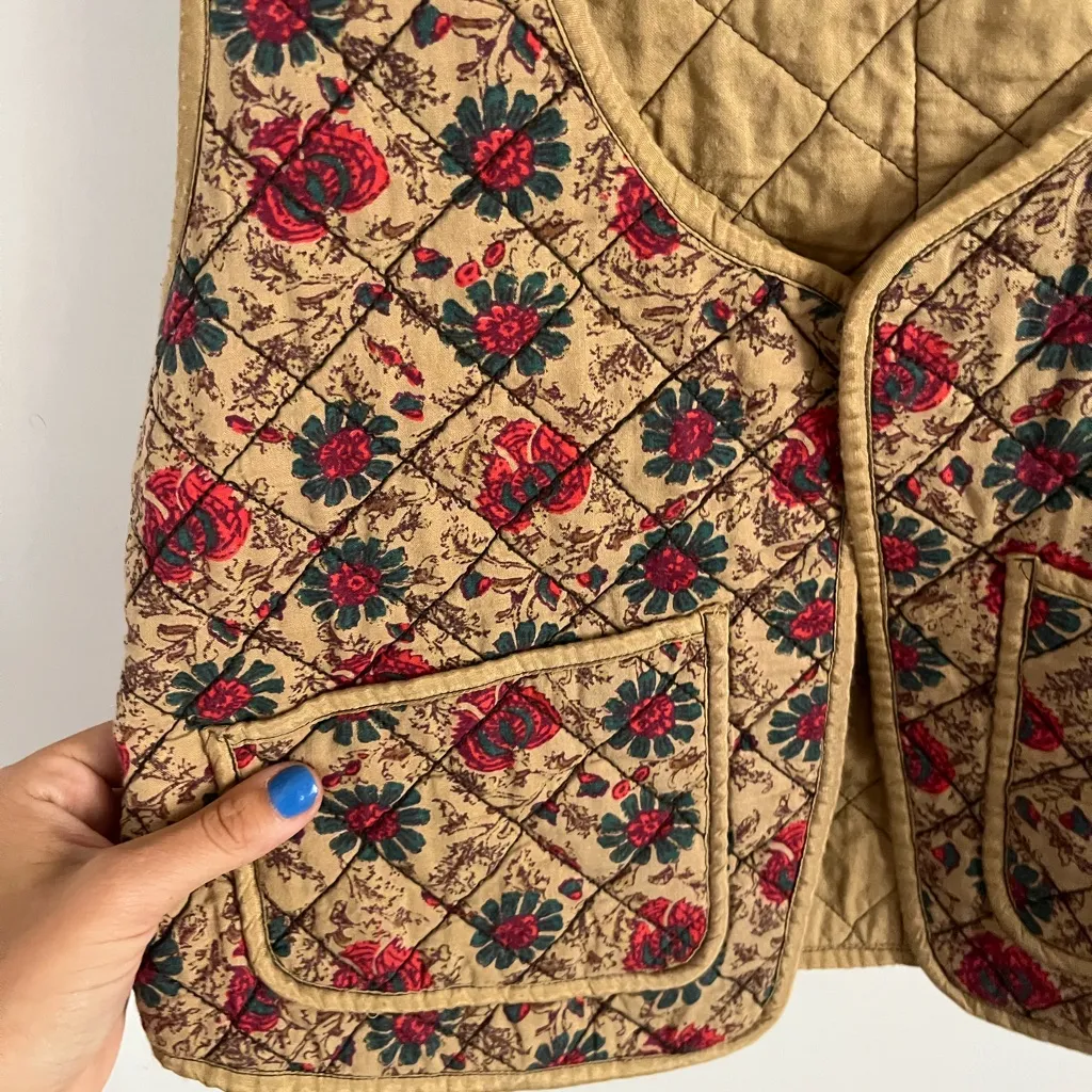 Free People  quilted vest - Image 3