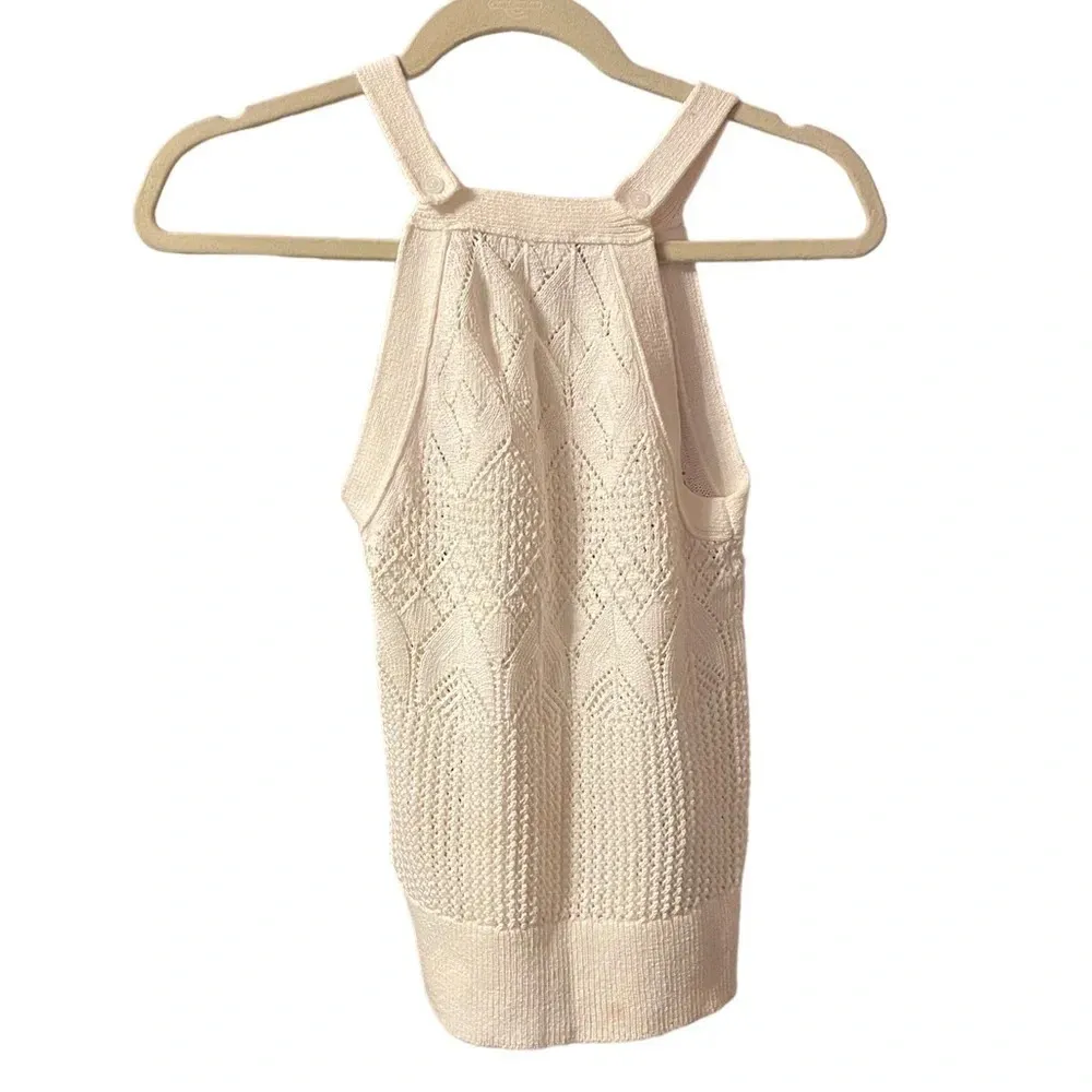 NWT 7 FOR ALL MANKIND CROCHET TOP - Image 4