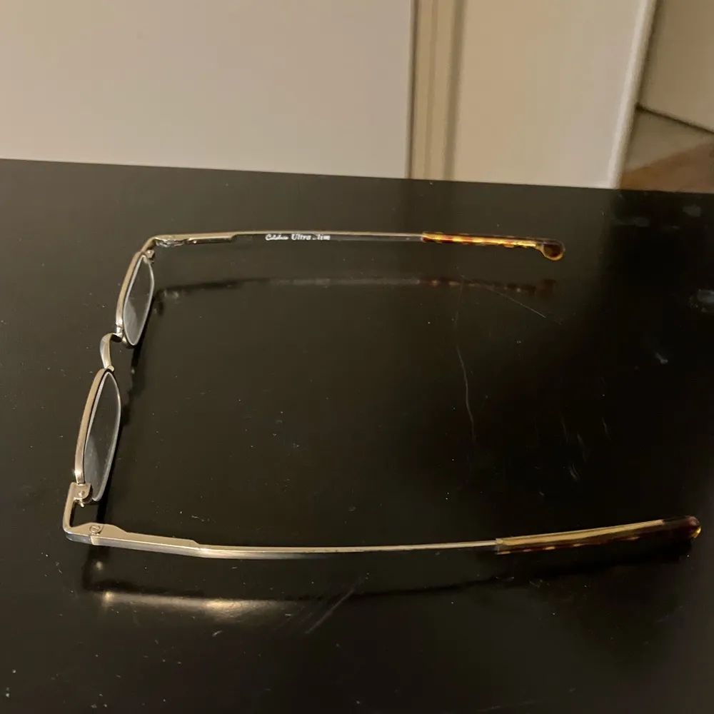 Vintage Calabria Mini Reading Metal Glasses With Carry Bag for Easy Carry +1.25 - Image 6