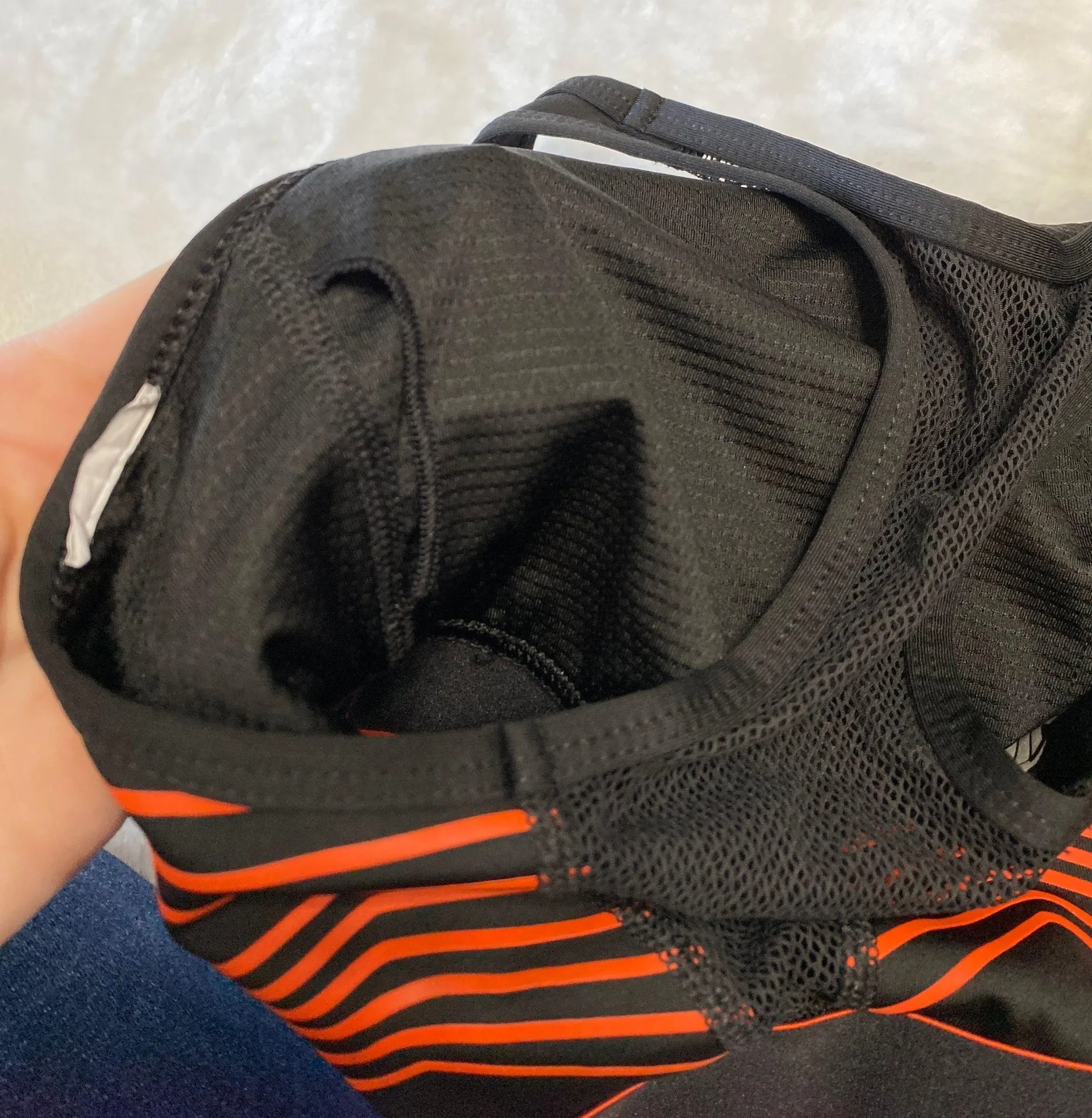 Racer Back Sports Bra Black Size M - Image 3