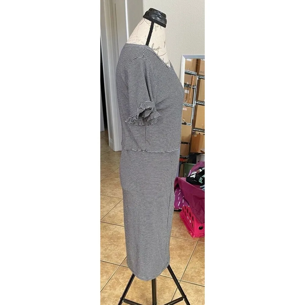 Motherhood Maternity Womens Dress Sz Medium Two Piece Nursing Parisian Modern - Image 8