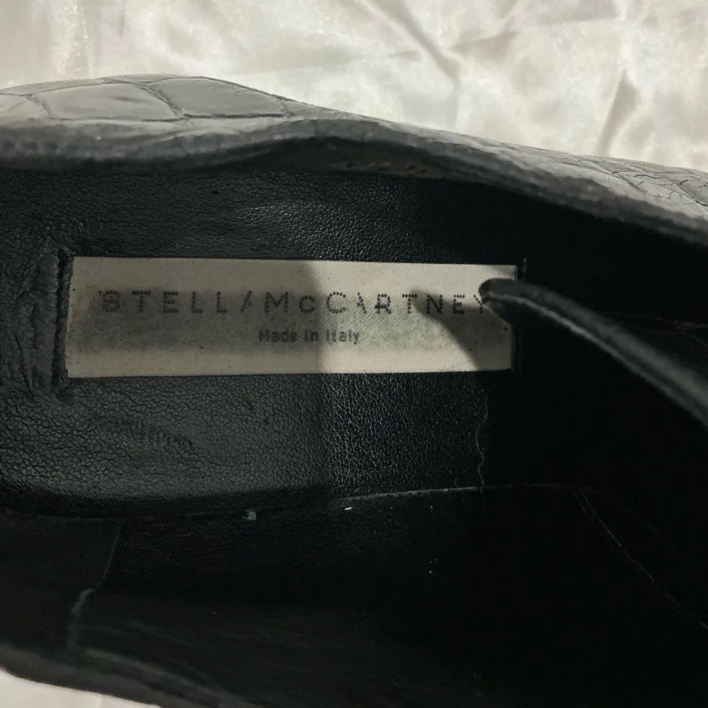 Stella McCartney leather lace up shoes 🖤🤍🖤🤍 - Image 4