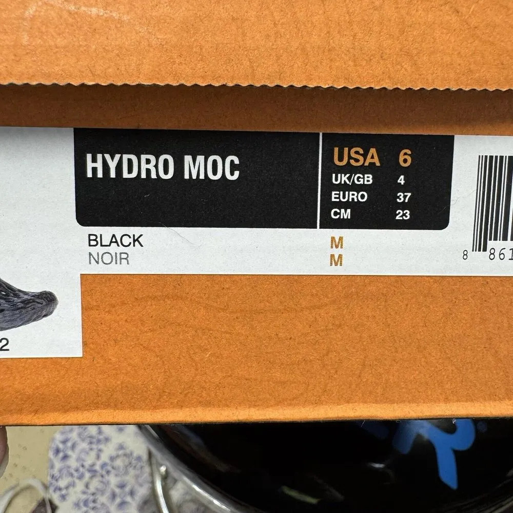 NIB WOMEN'S MERRELL Sz 6 J19992 HYDRO MOC BLACK CAMO WATER SHOES CLOGS‎ - Image 10