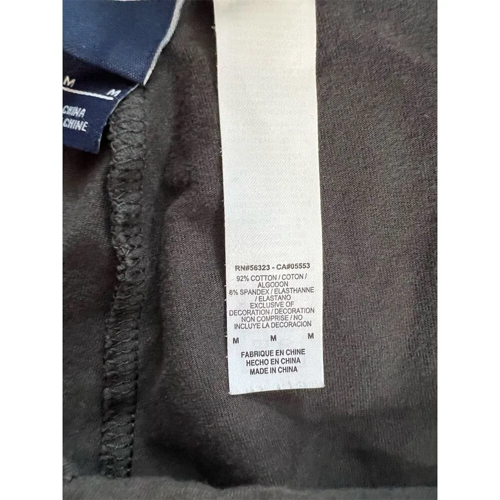 Nike Women's Cropped Leggings M Black Grey Printed Activewear Yoga Gym R… - Image 5