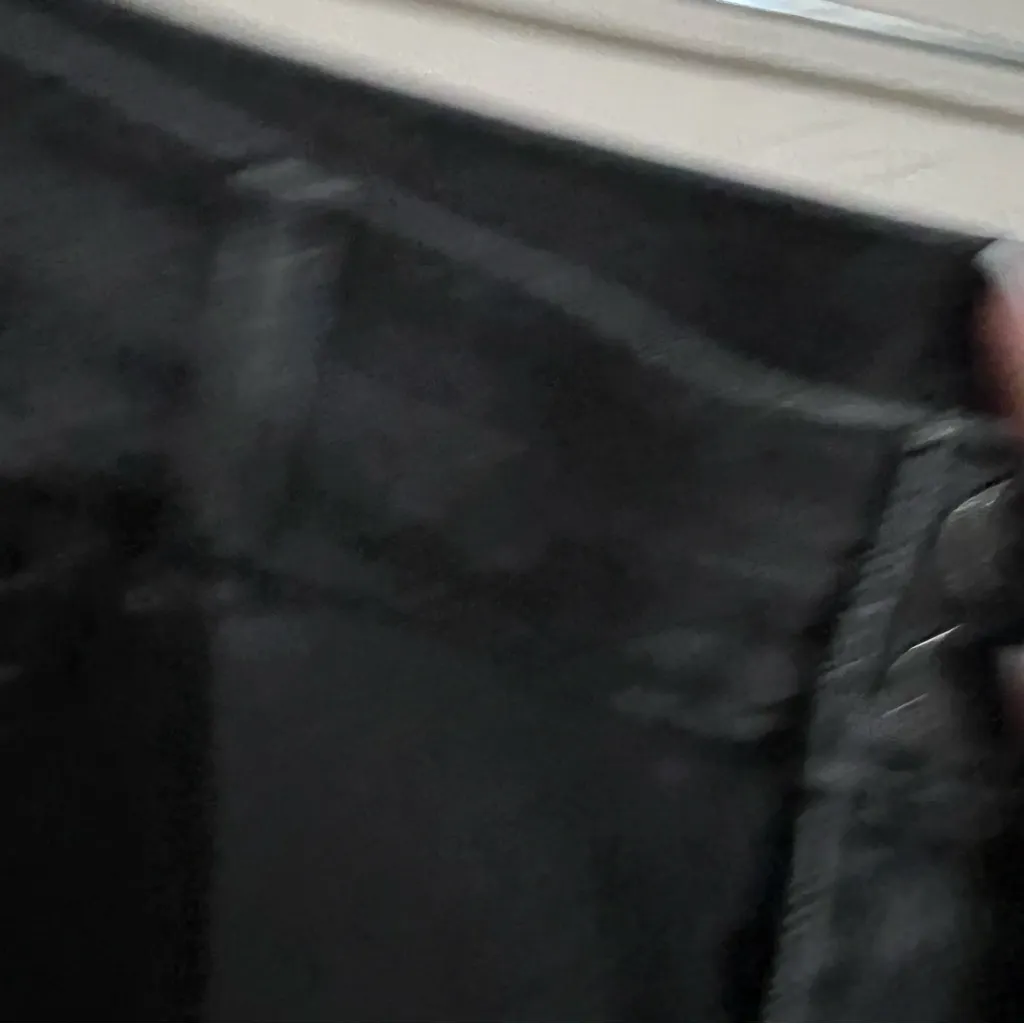 Ann Taylor‎ Black The Easy Straight High Rise Wide Leg Crop Denim Jeans - Image 7