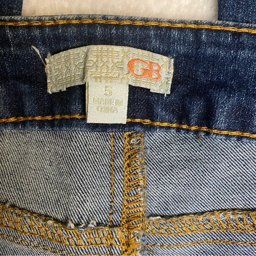 GB Blue Flare Wide Leg Jeans Size 4 - Image 5