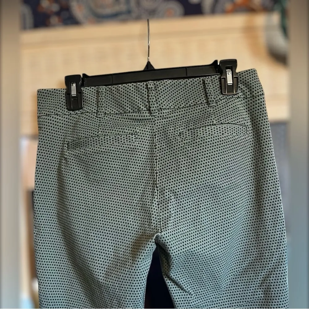 New York & Company Polka Dot Ankle Pants - Image 4