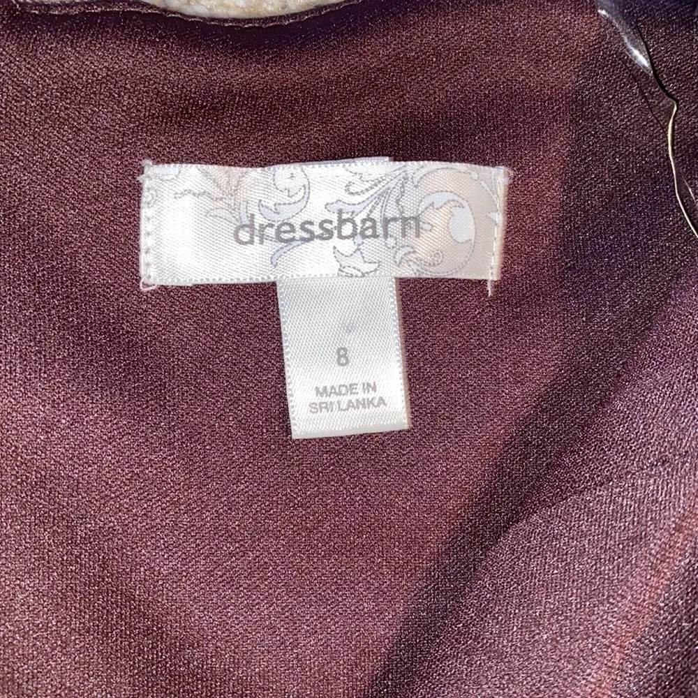 NWT Dressbarn Brown Professional Dress Size 8 - Image 4