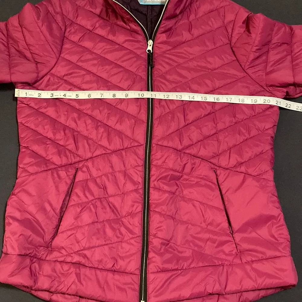 Free Country Jacket Women’s Size L Full Zip Lightweight Ultrafill Jacket - Image 8