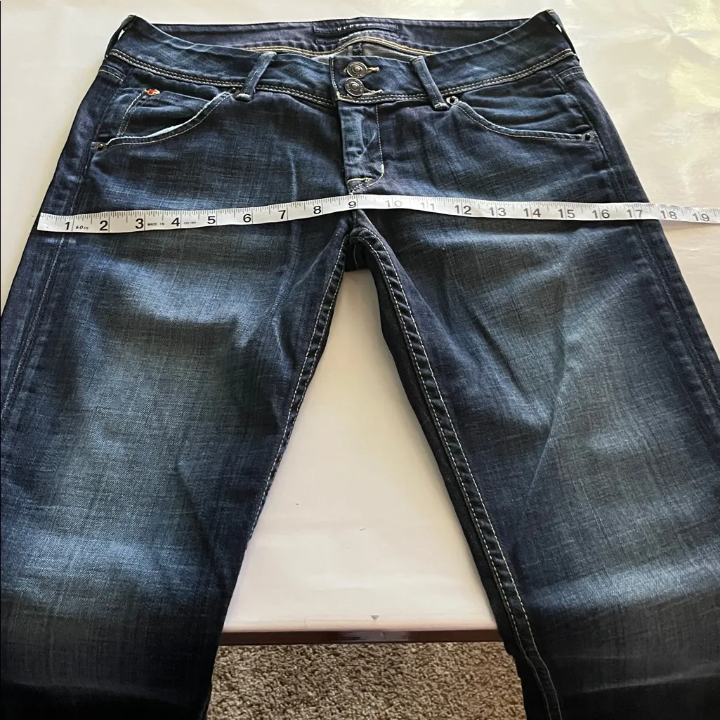 Hudson Jeans Straight Slim Mid Rise Size 27 - Image 5
