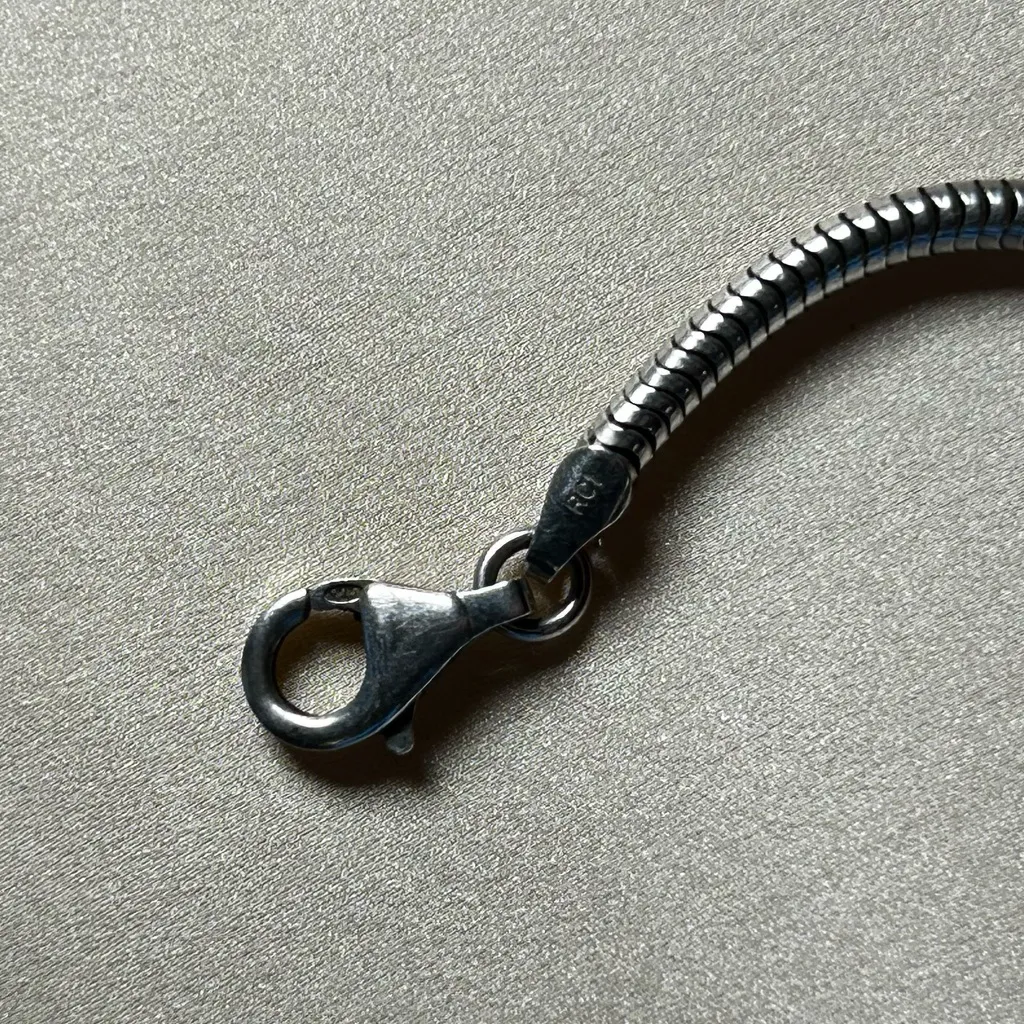 RCI Sterling Silver Snake Chain Bracelet - Image 3