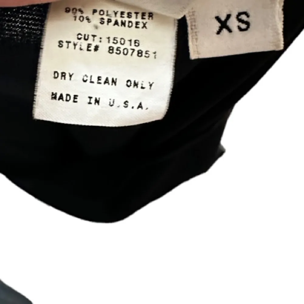 Max Studio  Black Dress with Velvet - Image 6