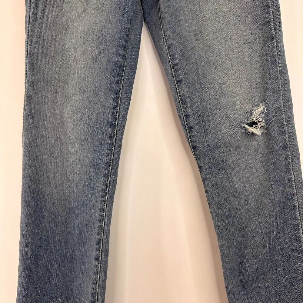 Judy Blue Mid Rise Distressed Skinny Jeans Size 5 / 27 - Image 3