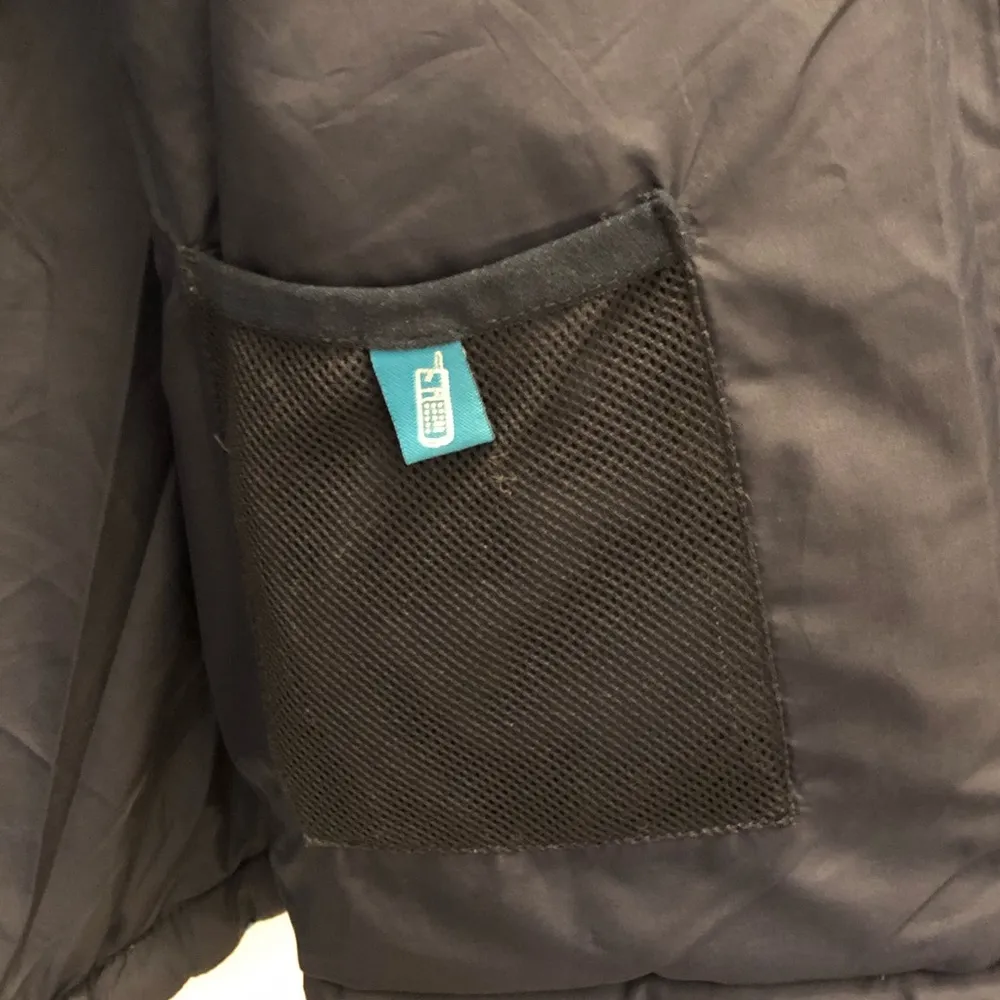 Aeropostal Down/Feather Blue Puffy Vest M - Image 8