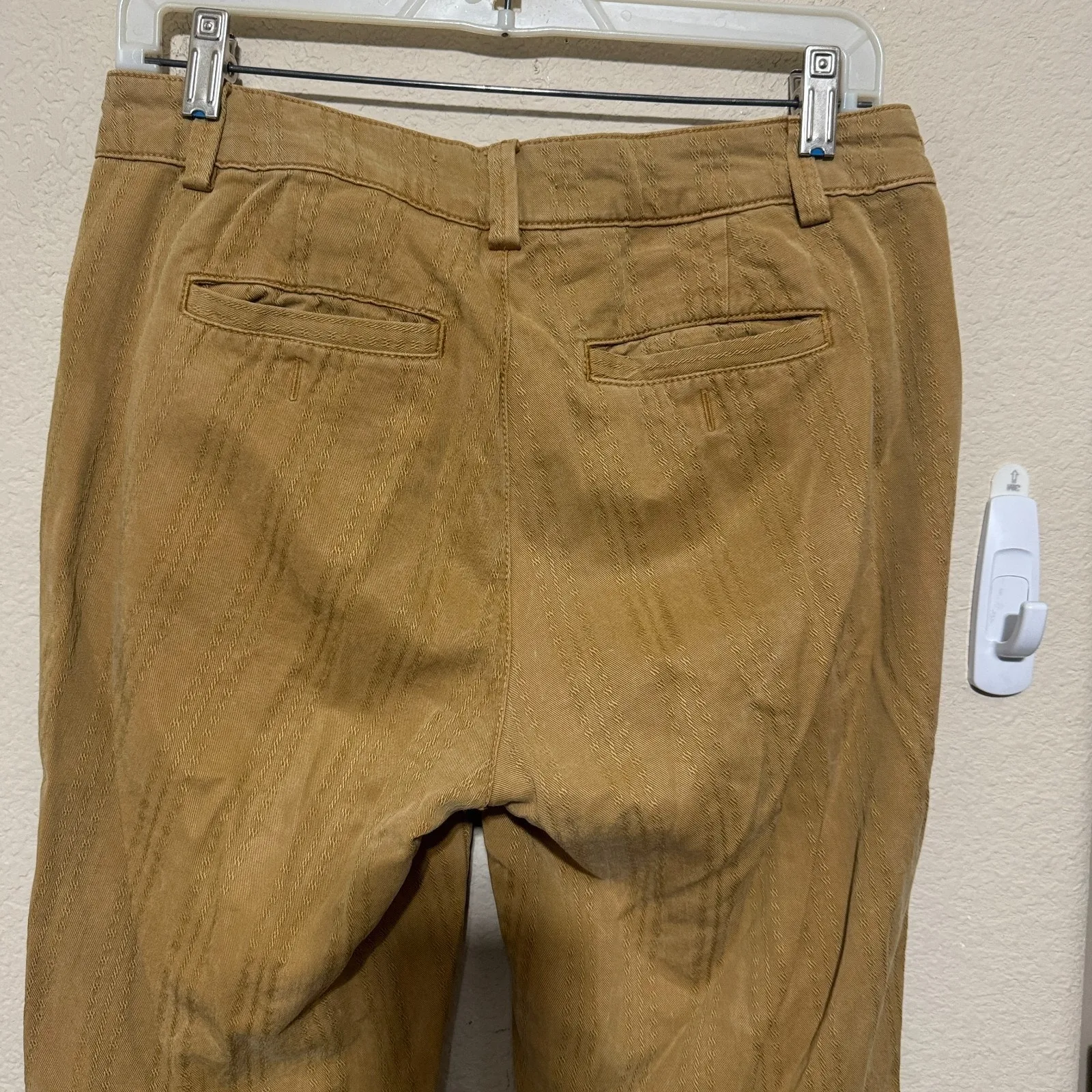 By Anthropologie Women's Beige Jogger Pants Size 26 Skater Grunge Khaki Utility - Image 7