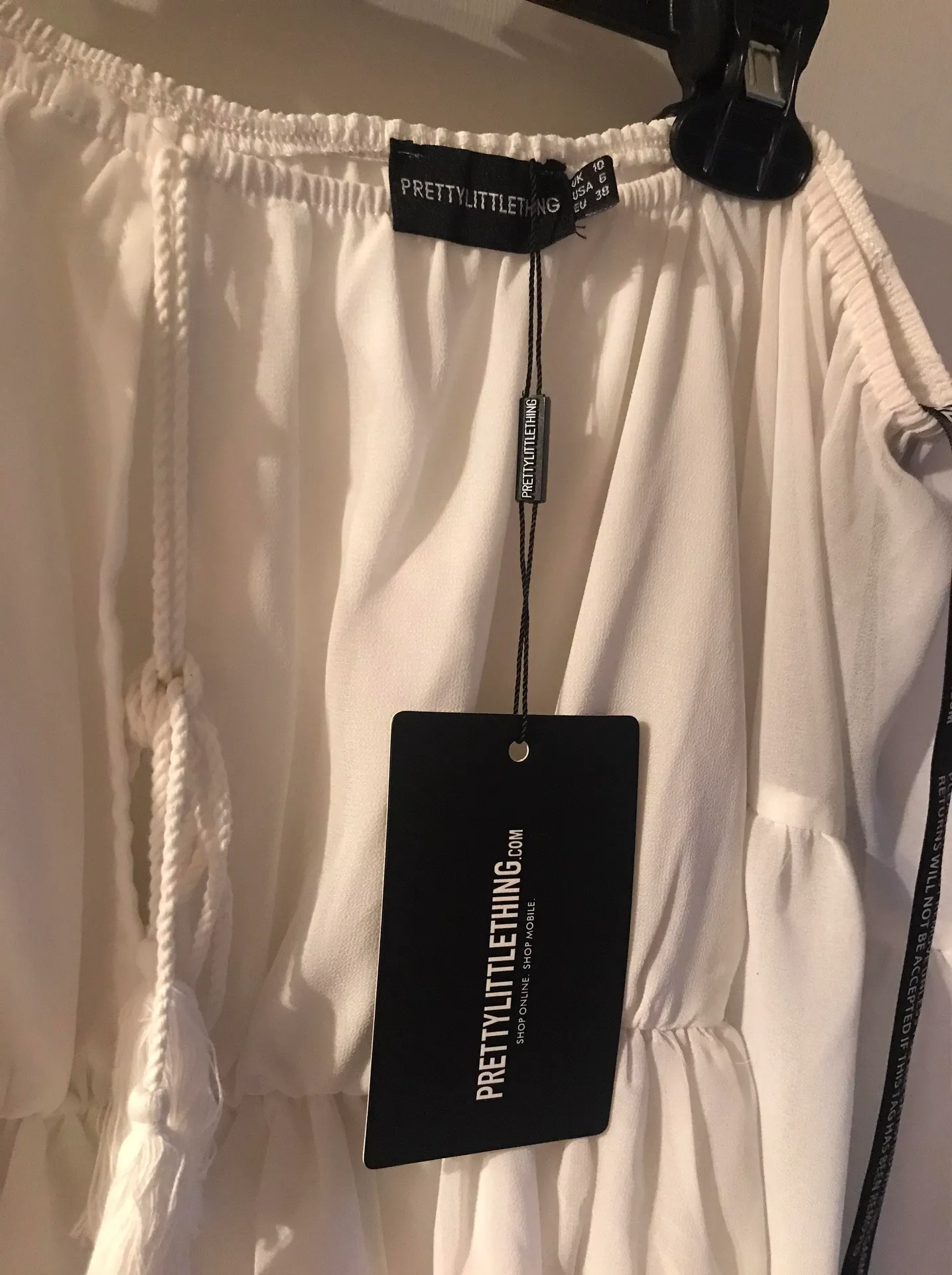 Chiffon Flared Sleeve Playsuit - Image 6