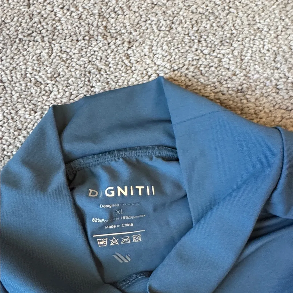 Dignitii The Staple Modest Petrol Blue Sport Dress SIZE XL - Image 3