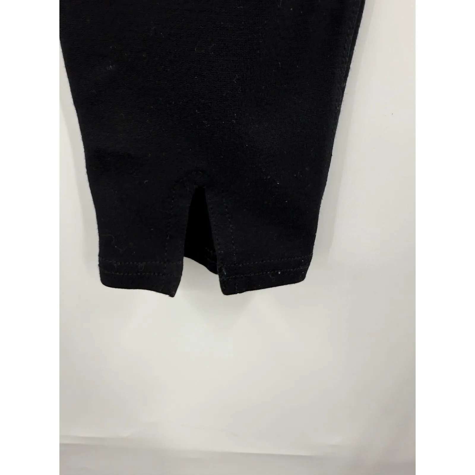 Theory Women Black Straight Leg Dress Pants Size 6 - Image 5