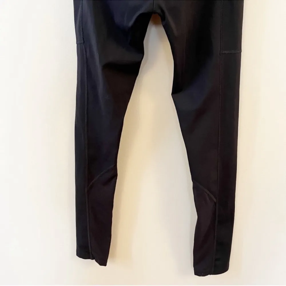 Gymshark Black Adjustable Waist Clasp Athletic Compression Leggings Size XS - Image 6