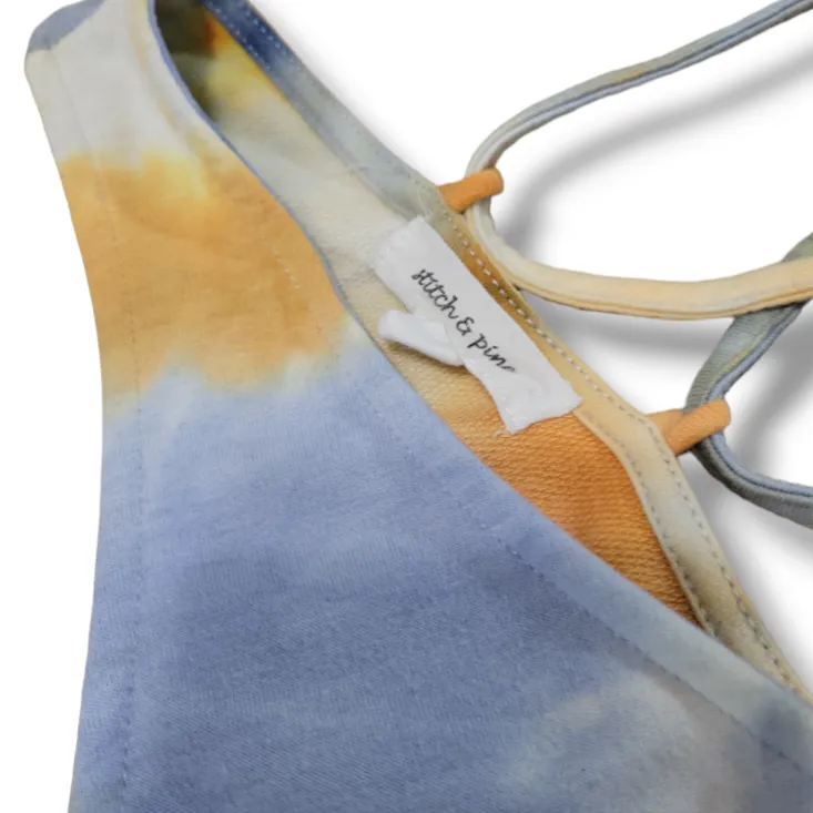 Stitch & Pine Dress Size Medium Women's Sleeveless Dress A-Line Dress Tie Dyed Dress  - Image 7