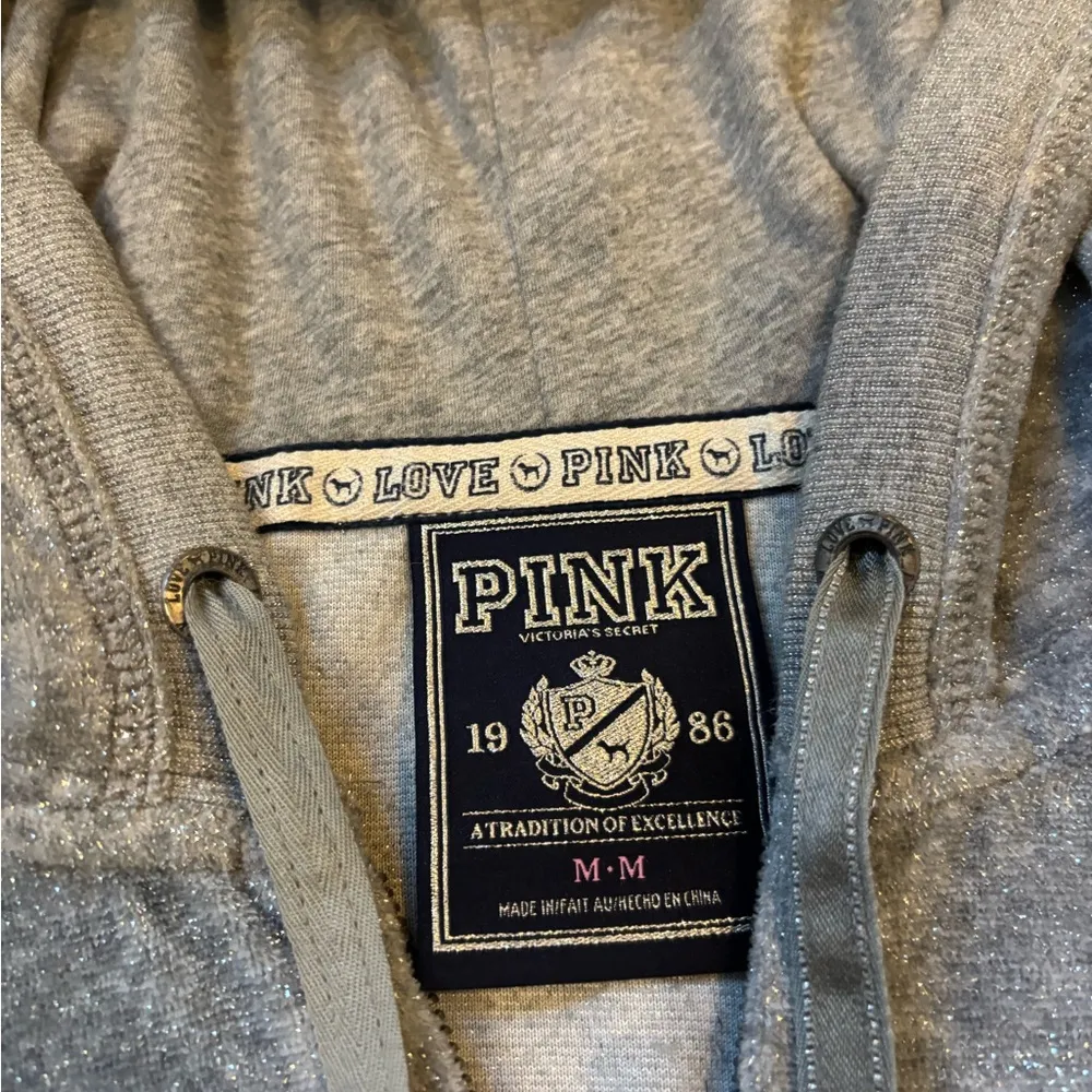 Victoria’s Secret Pink Katie Price Silver Sequin Jacket - Image 4