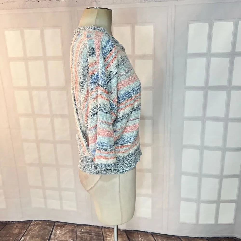 Michael Stars NWT Textured Open-Back Sweater Top size large - Image 8