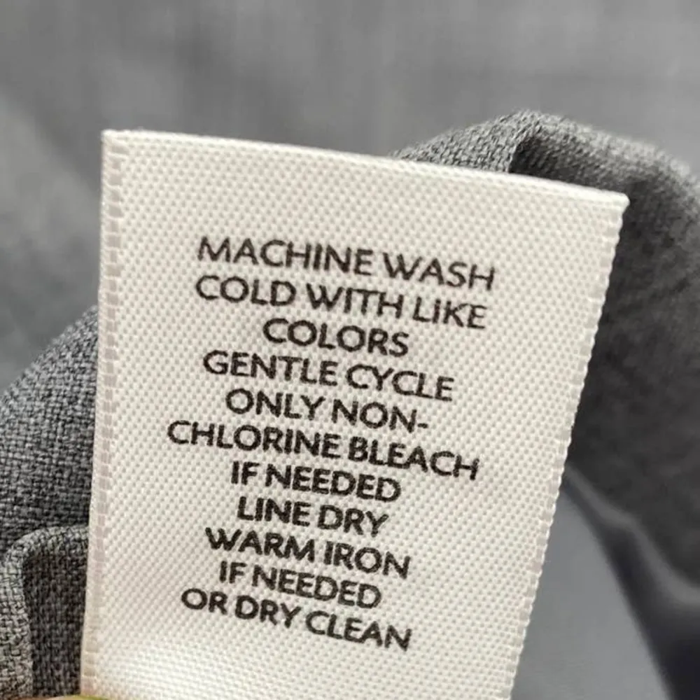 J. Jill Gray Wool Blazer Suit Jacket 2 Button Single Breasted Womens Size 6 - Image 6