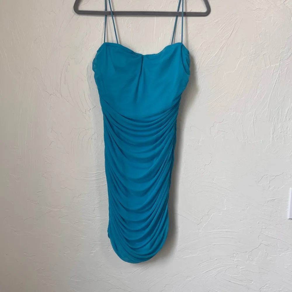 superdown  Emmie mesh mini dress size L - Image 2