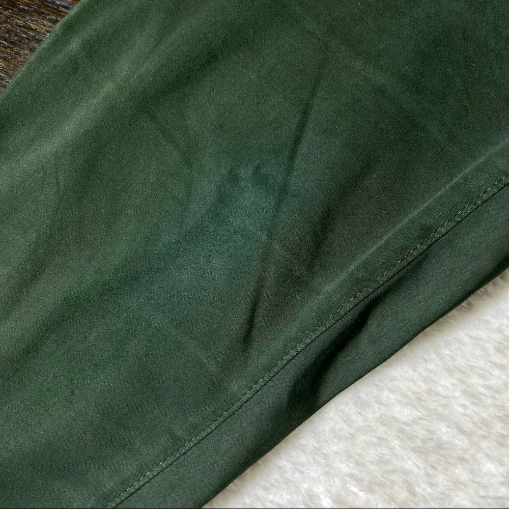 AG Adriano Goldschmied Prima Mid Rise Cigarette Jeans in Sulfur Dark Moss - Image 13