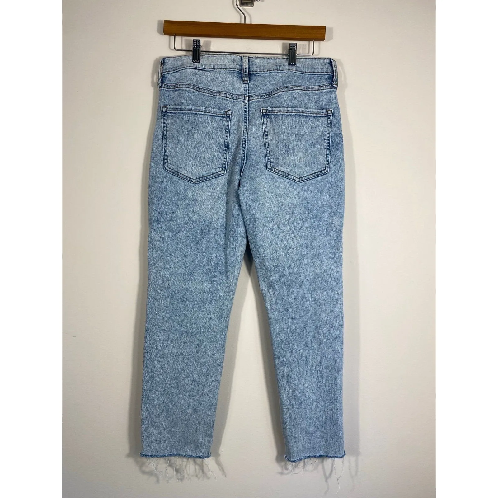 Banana Republic Washwell High Rise Straight Crop Jeans Size 28 - Image 2