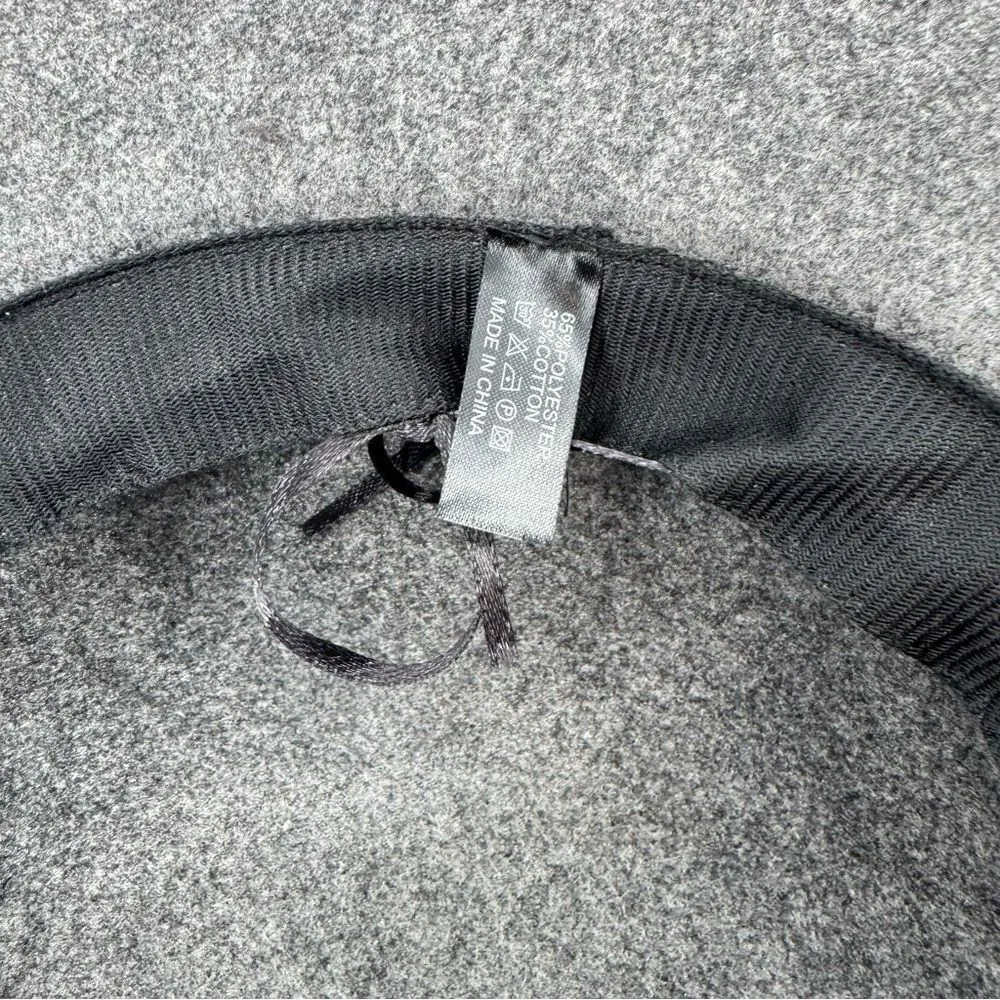 Felt Floppy Hat Elegant Classic‎ Gray Women's - Image 4