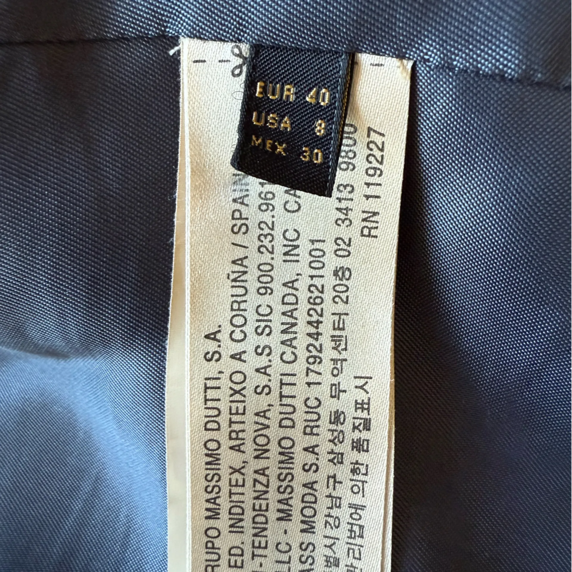 Massimo Dutti  wool blend blazer‎ - Image 8