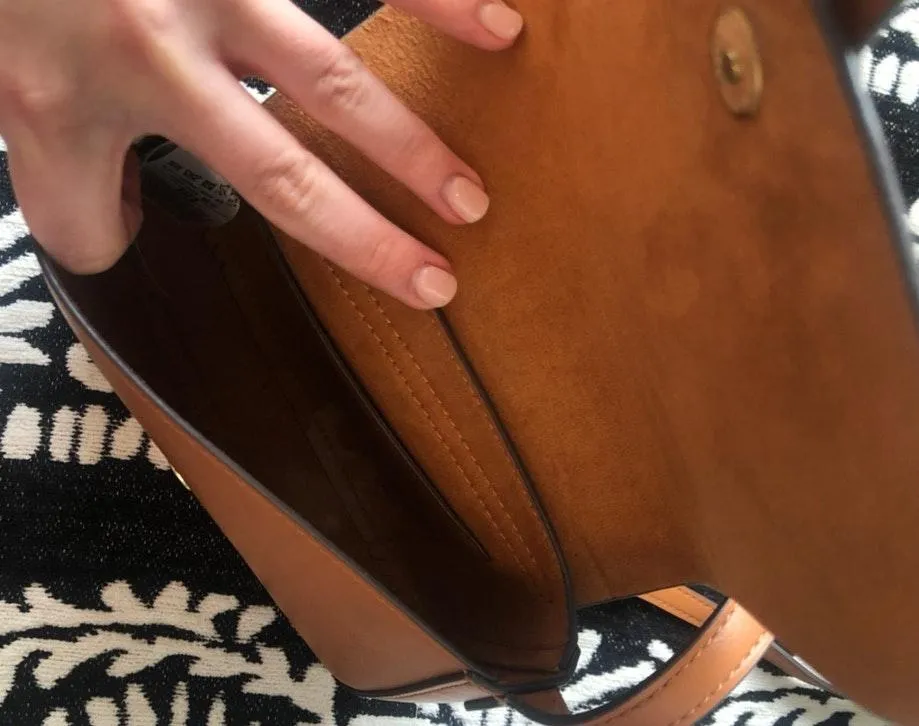 Tan Crossbody Purse - Image 4