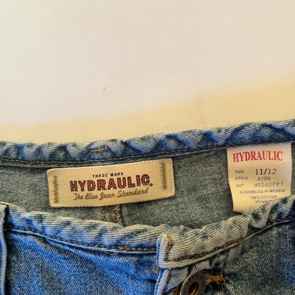 Vintage Hydraulic Women's Denim Skirt Size Large 11/12 - Image 5