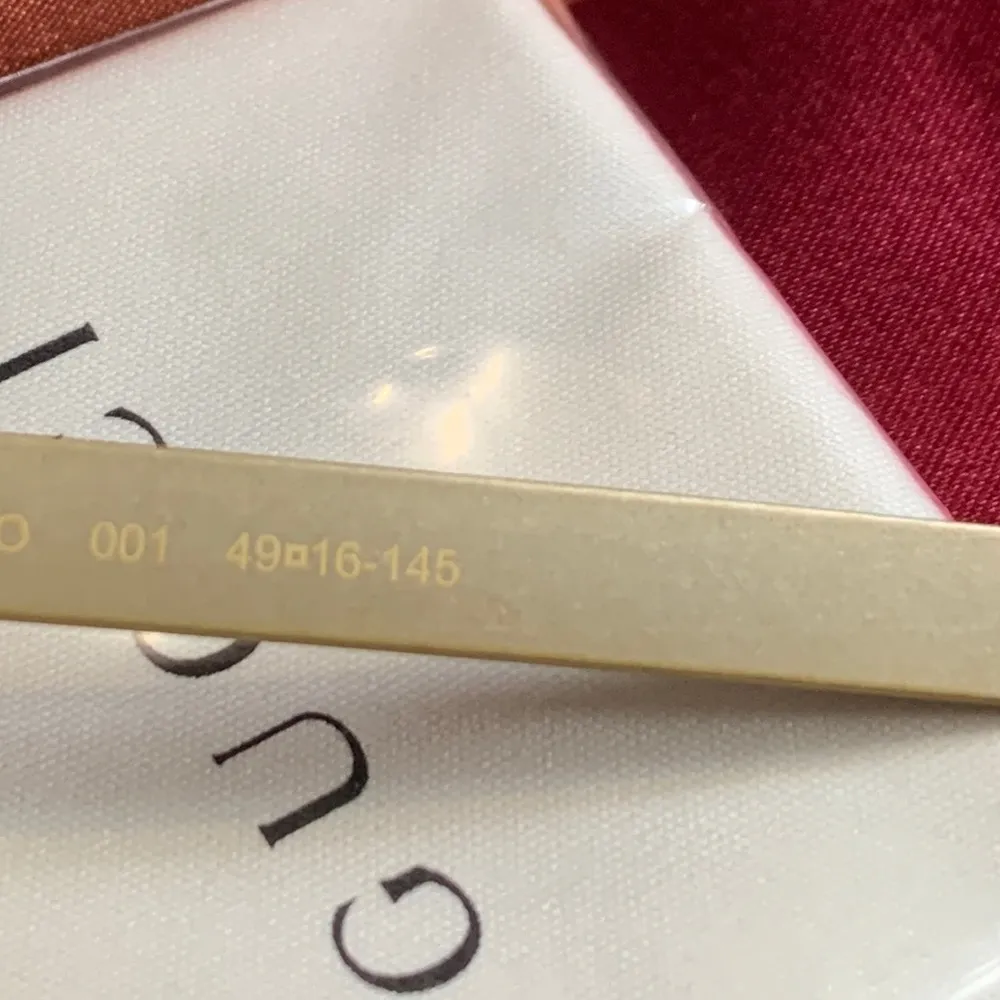 Authentic Gucci 49 Metal /Acetate opt.glasses - Image 10