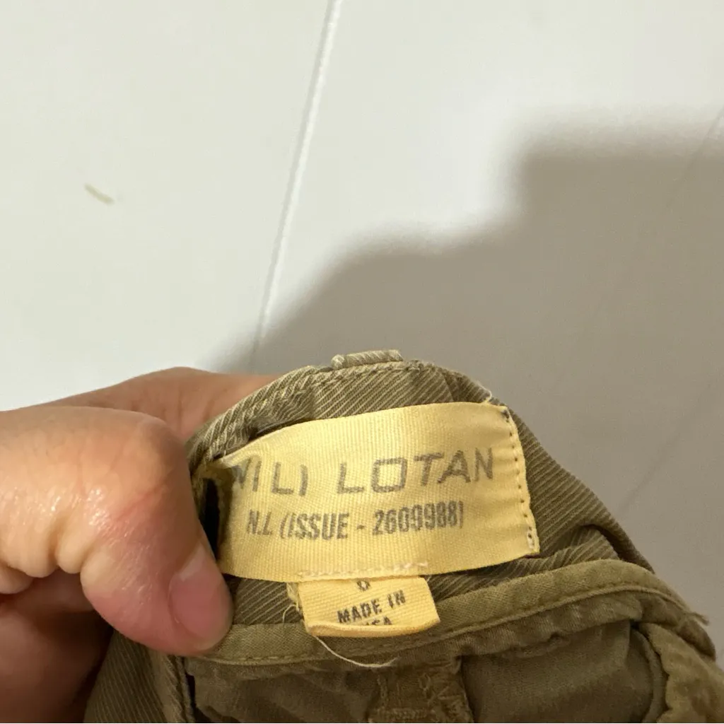 Nili Lotan East Hampton Pants Tan Brown Trousers 2609988 Size 0 - Image 15