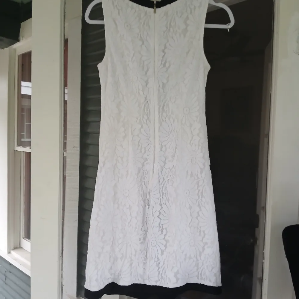 Karl lagerfeld white n black dress - Image 3