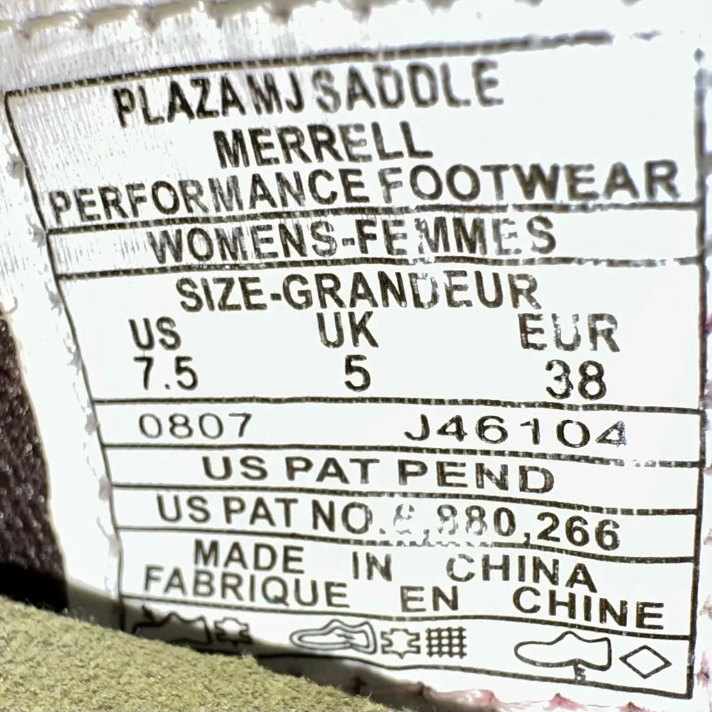 EUC MERRELL‎ Plaza MJ Saddle - 7.5 - Image 6