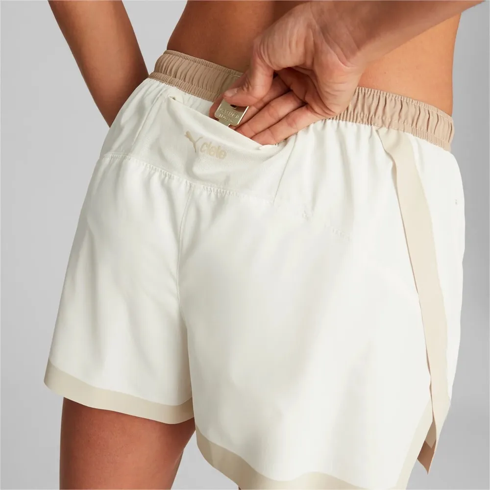 NWOT PUMA x CIELE 3" Women's Woven Running Shorts White Size XS - Image 4