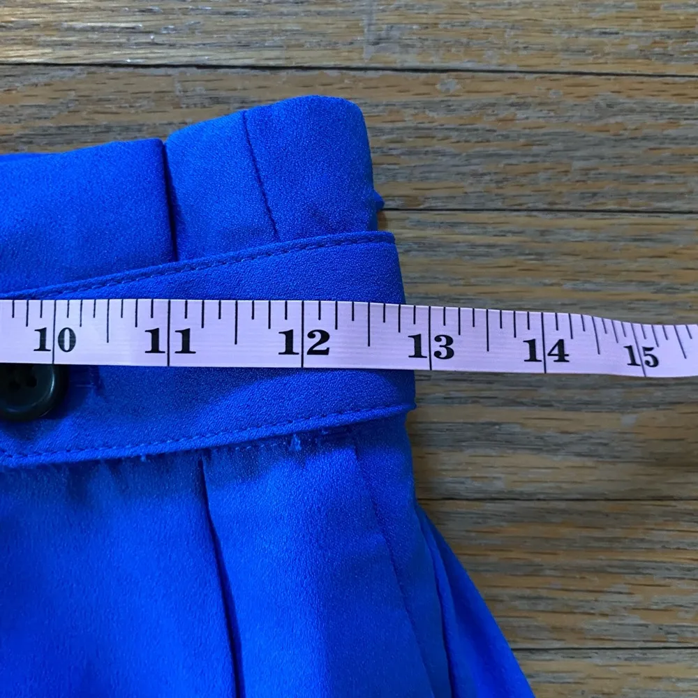 COPY - Banana Republic Women’s Electric Blue Shorts Size 0 New with Tags Tie Cl… - Image 8