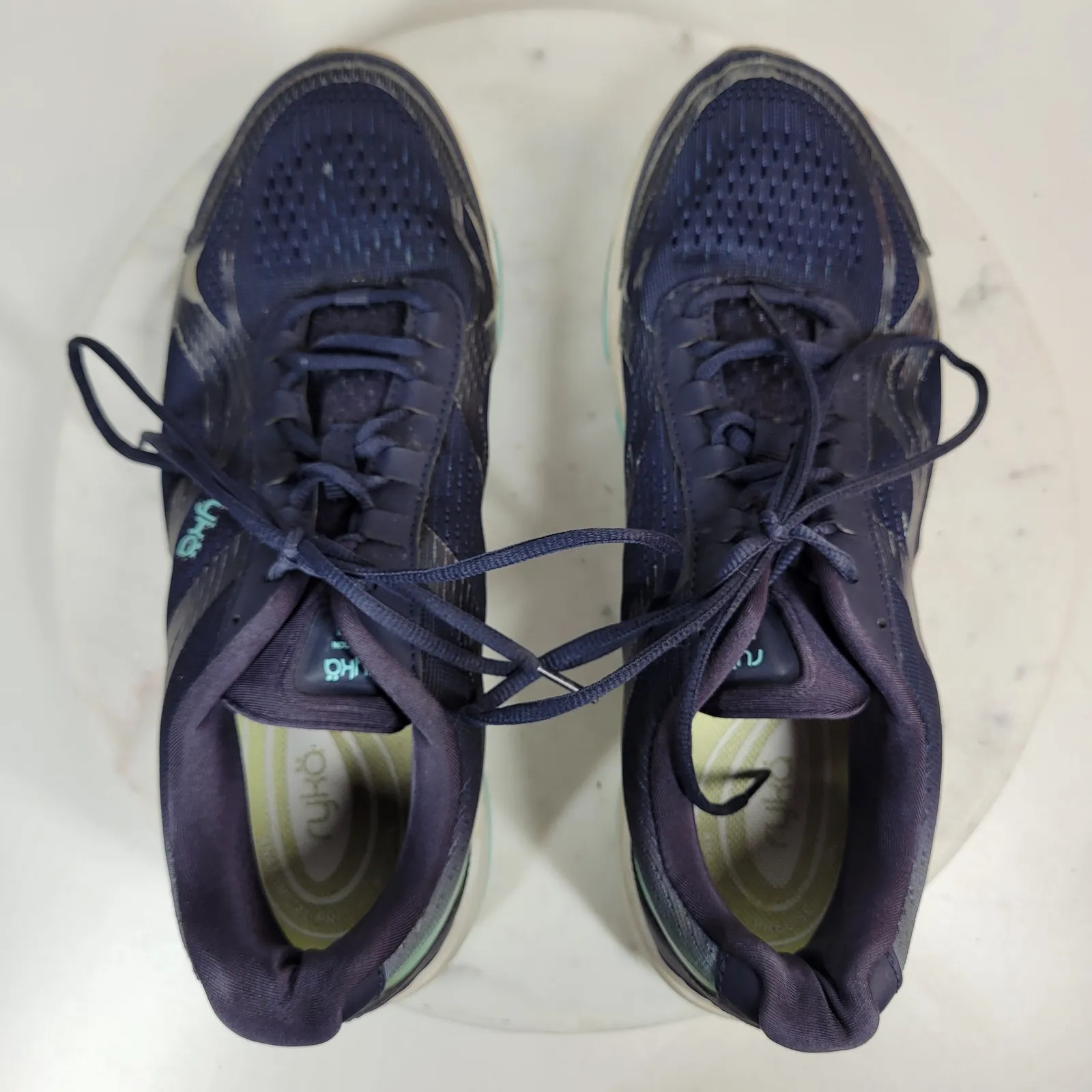 Ryka Devotion Plus 2 Womens Sneakers 11 Blue Lace Up Athletic Running Walking - Image 3