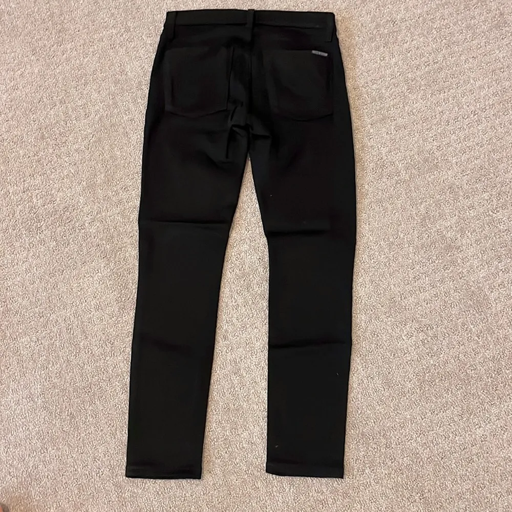 Hudson Black Nico Mid Rise Super Skinny Jeans 26 - Image 4