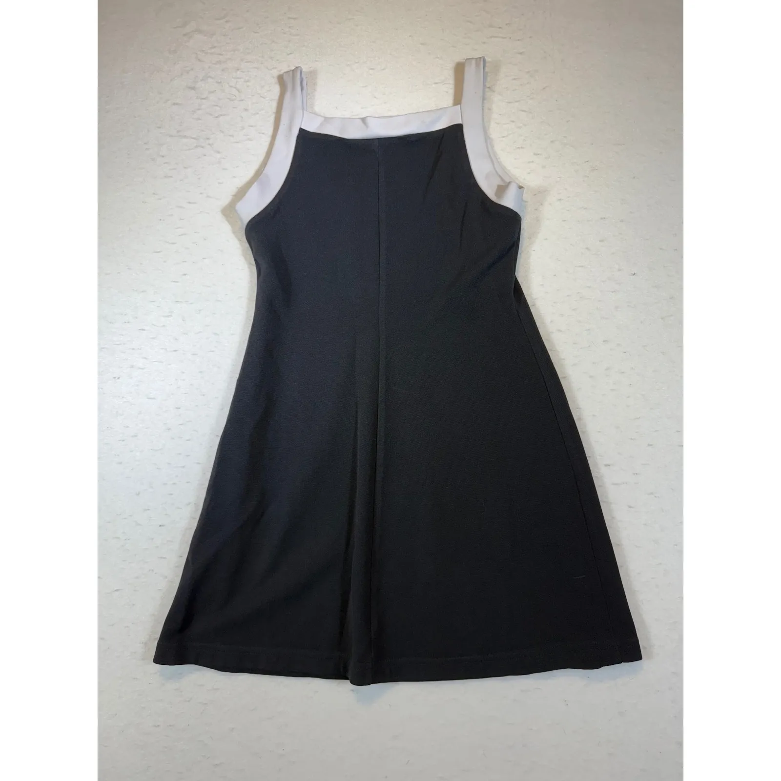 All That Jazz Black White Cocktail Mini Dress Womens Size Medium A Line - Image 2