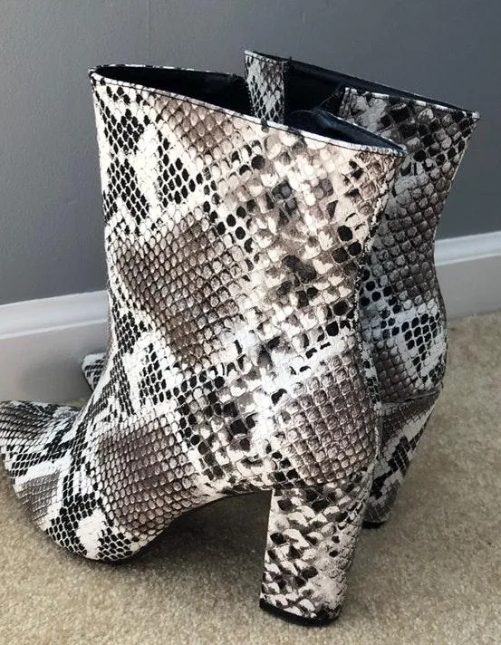 SheIn Snakeskin Boot - Image 3