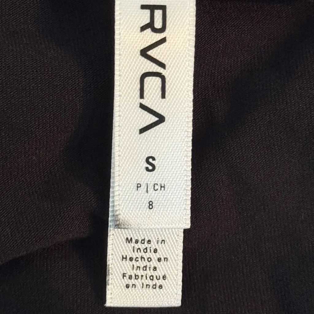 NWT RVCA Black Strappy Back Tank Top Size Small - Image 10