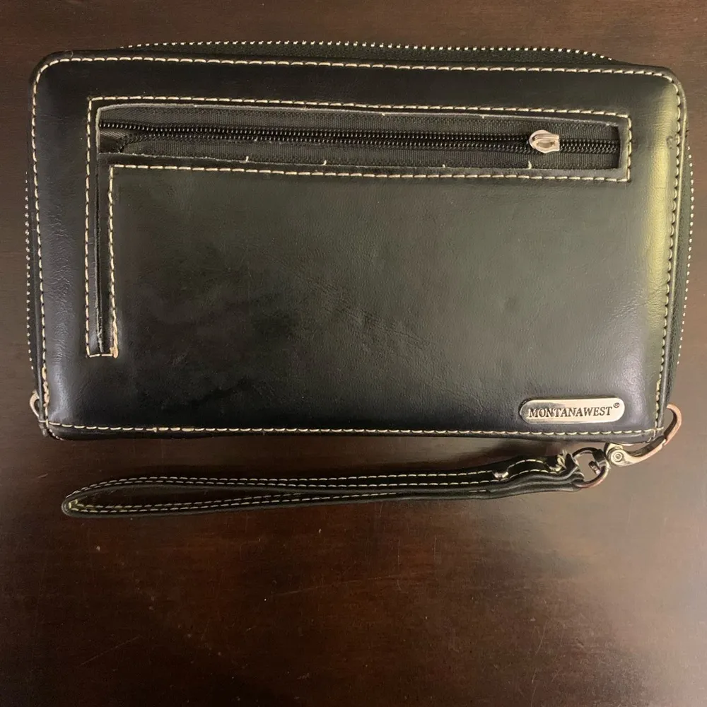 Black Montana West Clutch Wristlet - Image 6