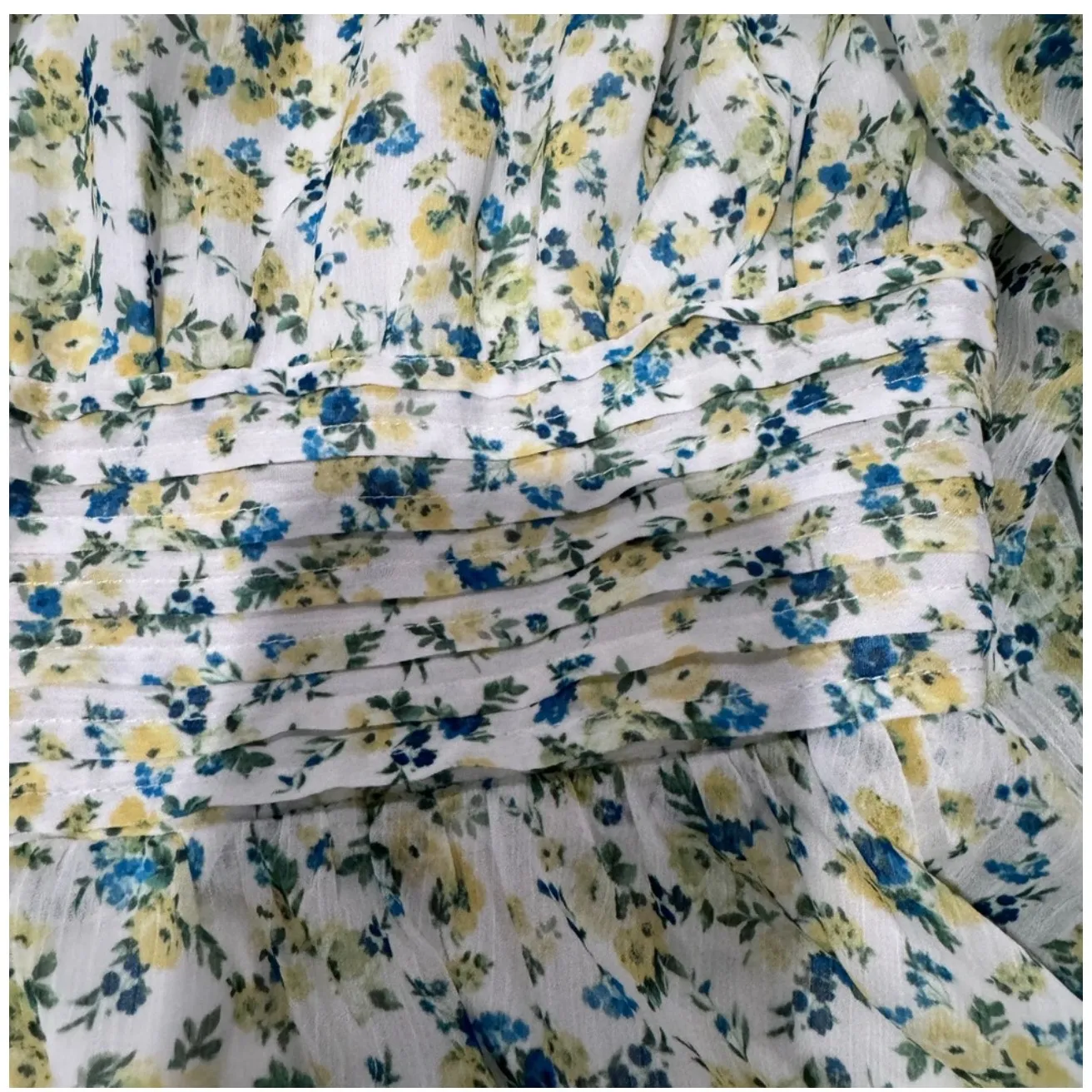 Vici Floral Long Sleeve Chiffon Babydoll Dress ****NWT - Image 9