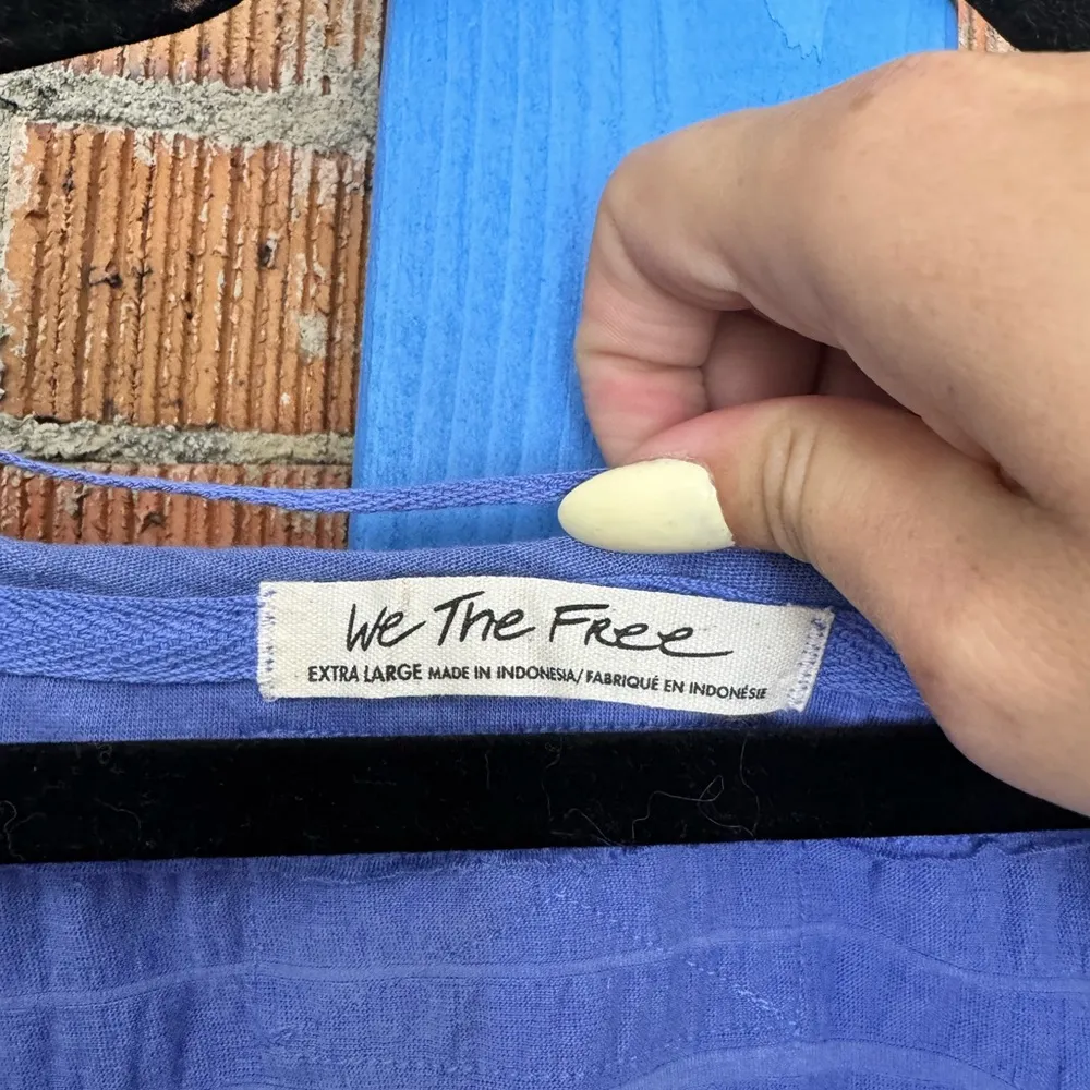 We the Free Sugar Cube V-Neck Top - Image 3